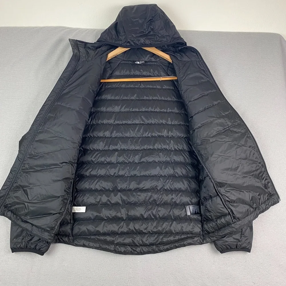 North Face Terra Jacket Mens M Black Puffer Hybrid Down Insulated